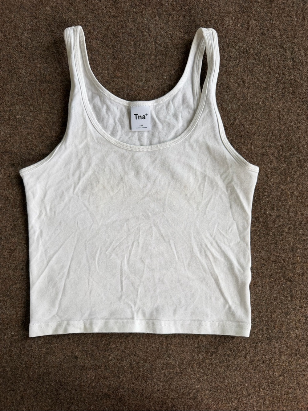Tna White Tank Cropped